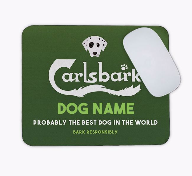 Carlsbark: Personalised {breedFullName} Mouse Mat